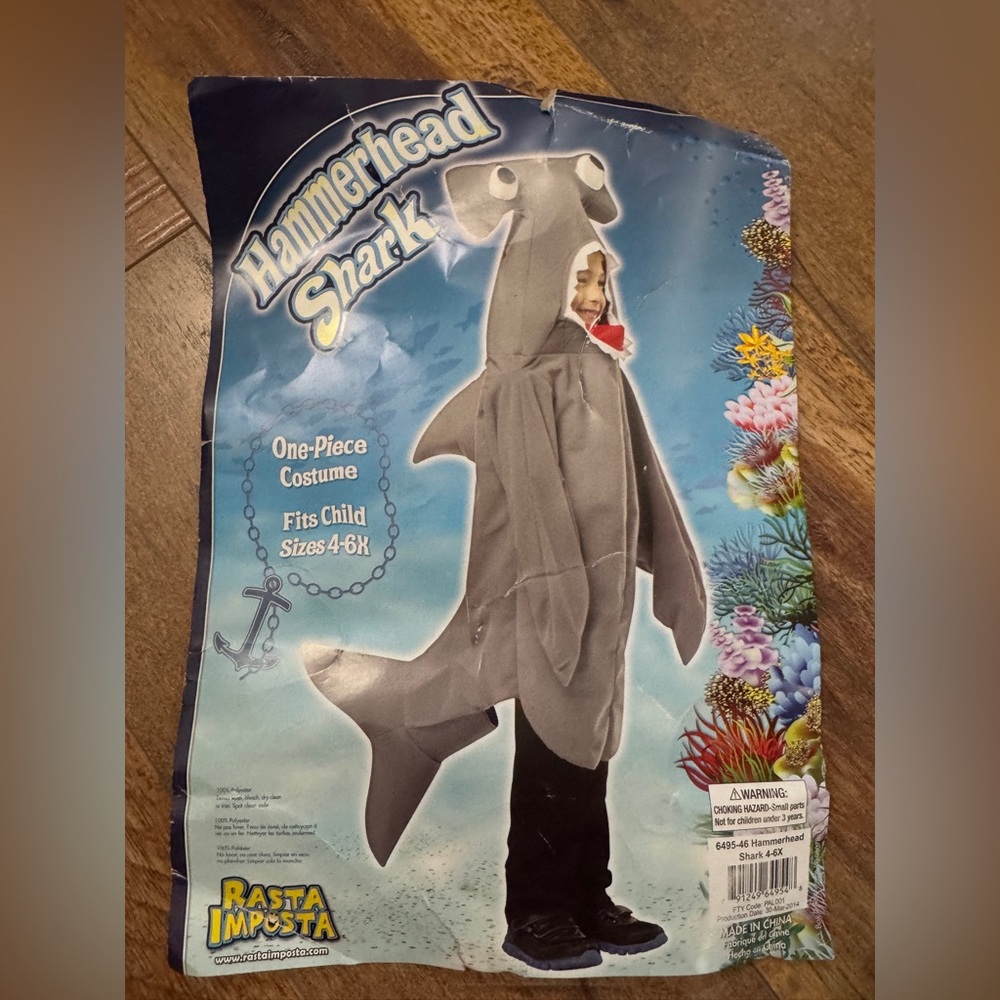 Hammerhead Shark Costume for Kids